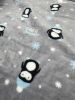 Ultra Thick Plush Penguins Blanket