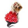 Sparkling Bow Ruffle Layered Dress