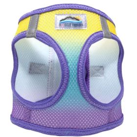 American River Choke Free Dog Harness Ombre Collection (Color: Lemonberry Ice, size: 2X/3X-Large)