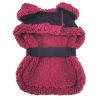 Sherpa-Lined Dog Harness Coat
