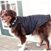 Reversible Fleece Lined Puffer Dog Coat
